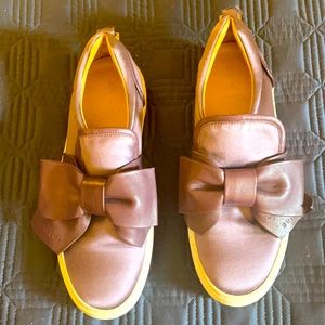 Buscemi bow sneakers , gently used